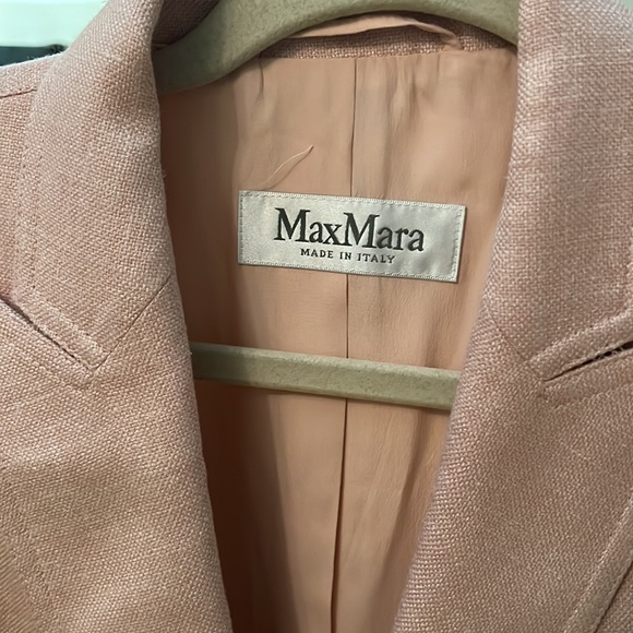 Blush Pink linen Women’s suit jacket, Relaxed fit-original tags never worn- - Picture 2 of 5
